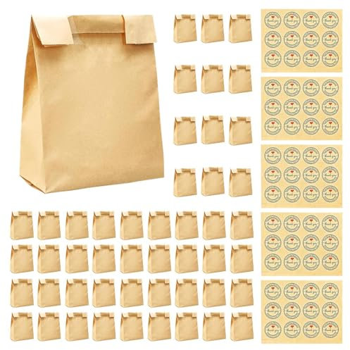 Samuliy Bread Loaf Bags - Bread Loaf Bag with Label Seal Stickers | Treat Packaging Bags for Gifting and Sourdough Storage