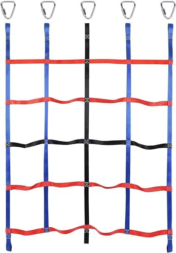 WXF86djl Kletternetz für Kinder Kletternetz, robuste Kletter-Frachtnetz-Seilleiter, Outdoor-Frachtnetz for Klettern auf dem Spielplatz
