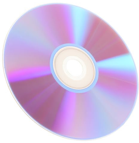 Toyvian Disque CD Réinscriptible Haute Capacité pour Enregistrement Audio Et Musique Support Numérique Disque Musique Vide avec Boîtier pour Créations Personnalisées