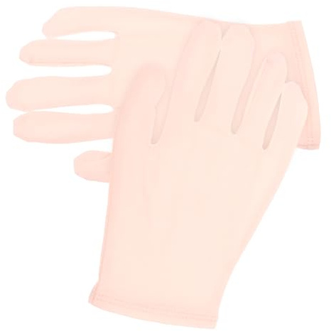 PLAFOPE Feuchtigkeitsspendende Pflegende Handhandschuhe Einheitsgröße Baumwolle Atmungsaktiv Für Trockene Haut Spa Handschutz Über Nacht Leichte Pflegehandschuhe Für Damen Herren