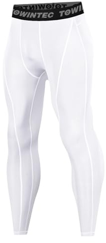 Towintec Pantalones de Compresión para Hombre Entrenamiento Secado Rápido