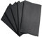 CYXZMYA 5 panni per la pulizia, colore nero, 20 x 30 cm, riutilizzabili, panni per la pulizia del vetro, panni in microfibra, panni per la pulizia, per finestre, vetro, auto, cucina, bagno.