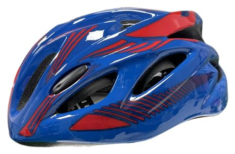 KQFCAZRE Casco da Bicicletta per Bambini, Regolabile, Leggero, Elegante, Portatile, Attrezzatura, Casco Sportivo per Ragazzi per Arrampicata E Ciclismo all', Blu