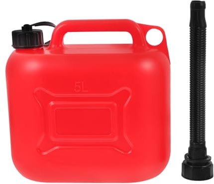 VALICLUD Tanica Benzina Portatile Resistente con Manico Ergonomico Contenitore Carburante Deformazione per Auto e Outdoor Secchio Robusto e Facile da Trasportare