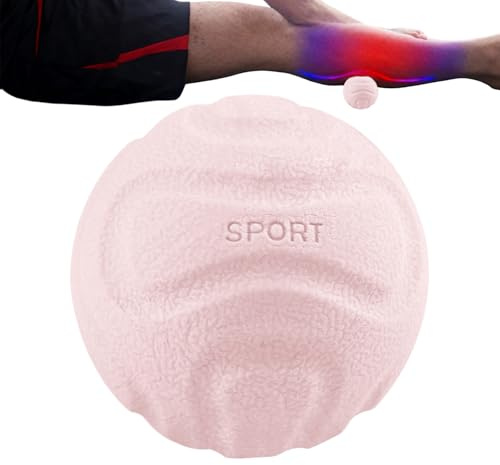 Massageboll – fasciaboll litet set | massagebollar för djup vävsmassage | TPE fasciaboll för självmassage | idrottare löpare yoga hemmafitness, män och kvinnor