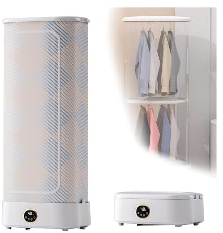 Macchina da stiro a vapore automatica ferro da bucato verticale 1000W Macchina da stiro e piegatura automatica con asciugatura intelligente e funzione vapore per stiratura completa senza rughe