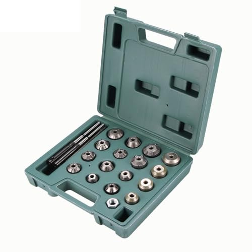 JKELPV Estrattore volano Magnete Materiale Alesatore per sede valvola Strumento di Riparazione Moto Kit di Strumenti per valvole Alesatore per valvole Adatto per Strumento Estrattore Magnete