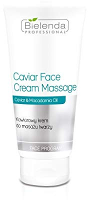 Bielenda Professional Face Program Kaviar Gesichts-Massagecreme, 175 ml für Frauen ab 30 Jahren, alle Hauttypen, professionelle Pflege