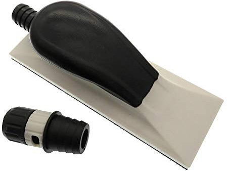 200x70mm Vacuum Hand Sanding Block Dust-Free Multi Hole Hook and Loop