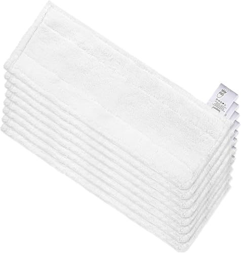 KEEPOW 8 Pcs Bonnettes Microfibre pour Kärcher SC 1, SC 2 SC 3 | pour SC 4 SC5 Accessoires, Lingettes Remplacement pour Kärcher Nettoyeur Vapeur Séries de SC Easy Fix