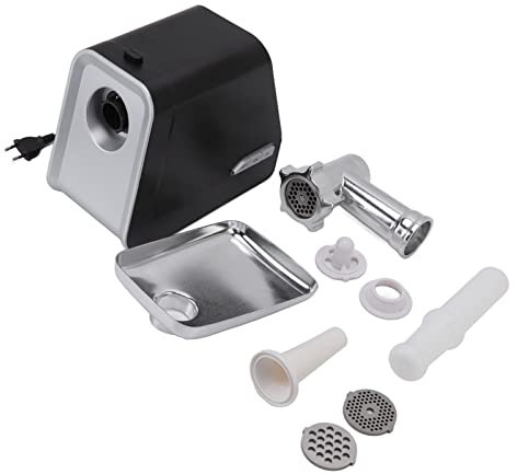Hachoir À Viande, Hachoir À Viande Électrique, Acier Inoxydable Maison Petit Hachoir À Viande Multifonctionnel Automatique Saucisse Stuffer Hachoir Avec 2 Lames EU 220‑240V