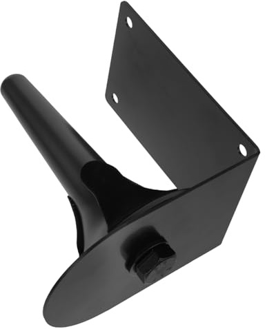 TOPPERFUN Soporte De Pared Colgador Para Flauta y Tubo Negro Versátil Diseño Antideslizante Para Almacenamiento y Exhibición En Aulas