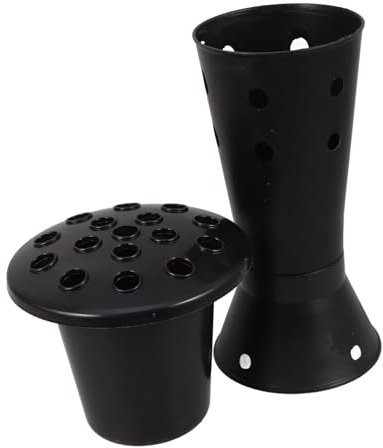 Alipis Jarrón Funerario Multifuncional Florero Cementerio con Pinchos Decoración Tumba con