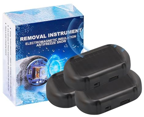 Kouamor Anti Frost Auto, Auto Interferenz Antifrost GeräT, Elektromagnetische Molekulare Interferenz Frostschutzmittel SchneeräUmungswerkzeug, Scheibenenteiser Auto, Auto Anti Frost GeräT (B-3)