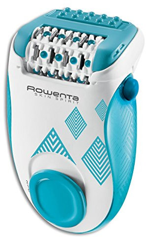 Rowenta Skin Spirit EP2910 Epilatore, per una Pelle Liscia che Dura Settimane, Accessorio 2in1, 2 Velocità
