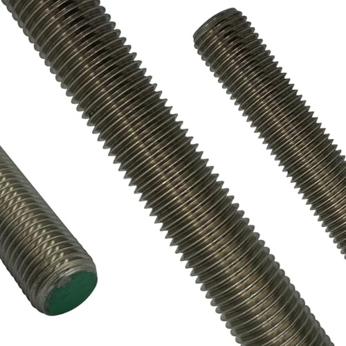 Gewindestange - M12 x 1000 mm - (2 Stück) - DIN 976 / DIN 975 - rostfreier Edelstahl A2 V2A - SC976 - SC-Normteile