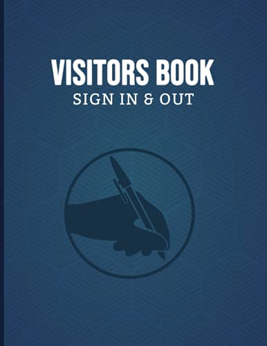 Visitors Book Sign in and Out: Confidential Visitors Sign in and Out Book For Small Business, Pubs, Restaurants, Salons. | NHS Track and Trace Log Book for Guest, Customers, Visitors. GDPR Compliant