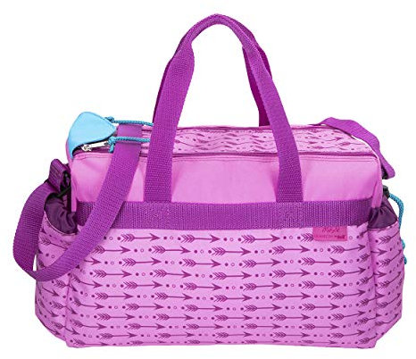Primus-Versand Mayla-McNeill Schulsporttasche Sporttasche Schwimmtasche mit NASSFACH Freizeittasche Kindertasche, Fuchsia