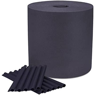 COVER IT Garten Sichtschutzstreifen Zaun 19 cm x 33 m Blau | Sichtschutz für Doppelstabmattenzaun 150 g/m² – Sichtschutzstreifen für Stabmattenzaun