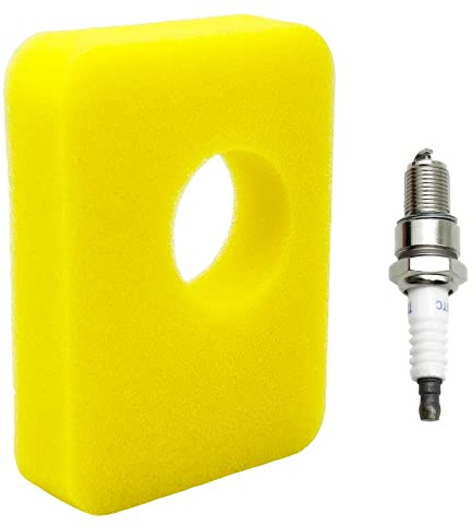 Lawn Mower Air Filters Air Cleaner Foam Filter Replacement Air Filter 799579 Lawn Mower Air Filters and Spark Plug for Briggs Stratton Engine