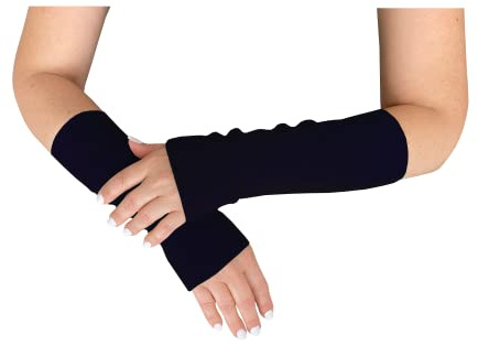 banora Neu Armstulpen oder Pulswärmer für Damen und Herren in der reinen Naturqualität mit 70% Schurwolle kbT und 30% Seide