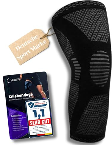 Omni Fit ® Die neue Kniebandage (1Stk): Ihre zweite Haut für schmerzfreie Bewegung und unübertroffenen Komfort! Maximale Unterstützung ohne Schwitzen-für ein selbstbewusstes,aktives Leben.