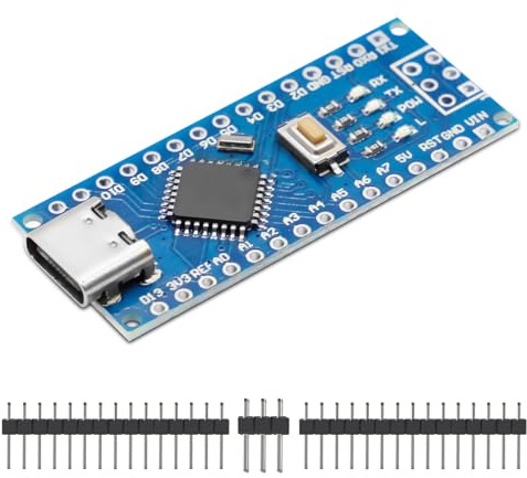 APKLVSR Nano Entwicklung Board Modul mit CH340 für Arduino Nano(USB C Port)