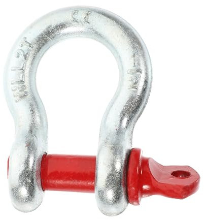 JEWEDECO Schäkel Verzinkt Ankerschäkel Schraubstift Offroad-schäkel Tonnen Tragkraft Hochleistungsschäkel Aus Stahl Robust Und Langlebig