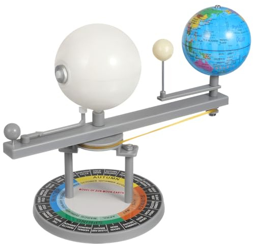 BESTonZON Planet-Modell-Spielzeug Instrument Astronomie Wissenschaftlich Motorisierte Solaranlagen Lernspielzeug des Sonnensystems Solarsystem-kit Lehren Gerät Erdkunde Orbital Plastik