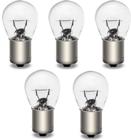 SOFOC-BAU15S PY21W Ideal Für Auto/Motorrad Blinker Bremslicht S25 12V 21W Warmweiß 5Pcs