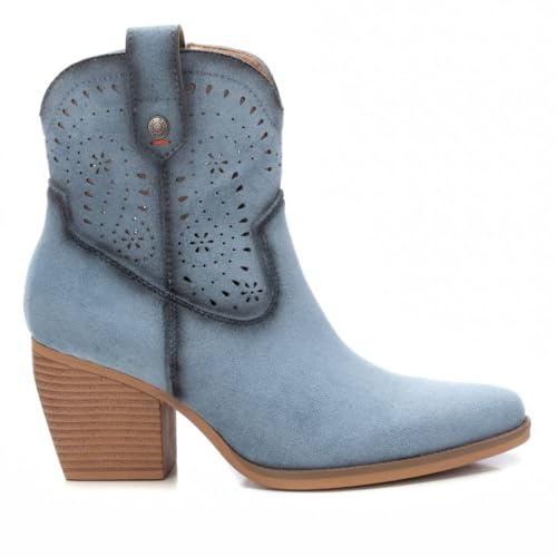 REFRESH - Botas Camperas Mujer Jeans - Calzado Cómodo y Versátil - Moda casual - Modelo 17251801 (Talla 41)