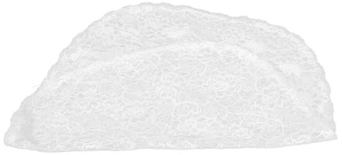 Ipetboom Embroidered Bridal Veil Für Einlagiger -schleier Für Hochzeiten Vintage-inspirierter Kurzer Schleier Mit Floralen Akzenten Perfektes Accessoire Für Ihre Trauung