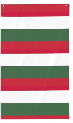 Ungarische Flagge, bedruckt, personalisierbar, für den Außenbereich, geeignet für alle Außenumgebungen