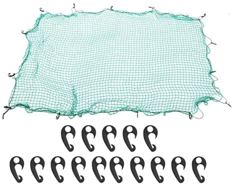 Hochleistungsfrachtnetz, Frachtnetze für die Abholung | Sicherheitsnetz für LKW -Bett | Tragbares Design -Automobilausrüstung für Angeln, Camping und