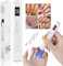 Aokitec Lampara UV LED Uñas con pantalla LCD, Lampara Uñas Semipermanentes, Secador de Uñas Lampara Manicura UV Lamp para Gel Constructor Uñas, Esmaltes Semipermanentes para Uñas, Regalo Mujer