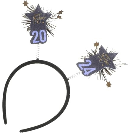ARTSEWPLY Neujahrs-haarreif für Party Cosplay und Festivals Wiederverwendbar und Haltbar mit Kreativem Design für Attraktive Auftritte
