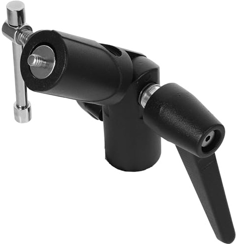 GARIOUANS Adaptador para Trípode H-Shaped de Aluminio para Flash y Paraguas Soporte Resistente y Portátil para Fotografía Compatible con Luz de Estudio y Sombrillas Ligero y Compacto
