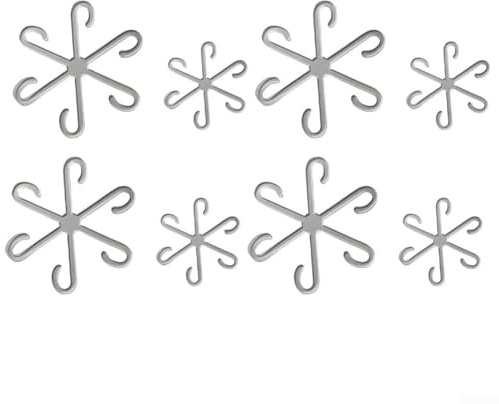 Lot de 4 supports pour plantes d'intérieur Monstera et grimpantes pour encourager une croissance saine et réduire le stress physique sur les tiges