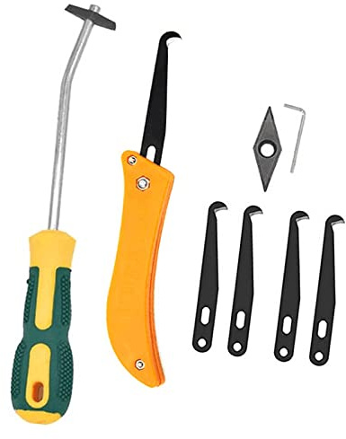 rockible 8X Herramienta de Limpieza de Cemento para Costura de Pared de Suelo Herramienta de Calafateo para Cemento Cal