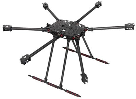 Kit de marco ZD850 PRO fibra carbono completo ZD 850 con tren aterrizaje no flotante, brazo plegable for hexacóptero avión DIY