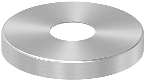 STEINBACHER© | Edelstahl Abdeckrosette, 105x15mm, Bohrung 34mm, V2A