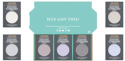 Rust-Oleum Kitchen Cupboard Paint in Matt Finish – Pastel Purples Tester Box