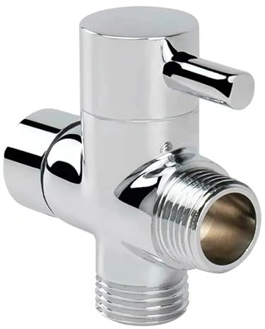 Valvola Deviatrice Doccia Rubinetto con interruttore a 3 vie G1/2e Adattatore for valvola Deviatore for doccia Rubinetto for doccia Connettore Splitter Accessori for il bagno Per Soffione Doccia