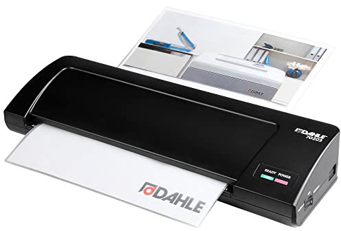 Dahle 70203 Laminiergerät (bis A3, Heißlaminieren, 40 sek. Aufheizzeit) Schwarz