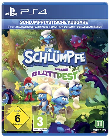 Die Schlümpfe: Mission Blattpest - Schlumpftastische Ausgabe - [Playstation 4] - Limited Edition