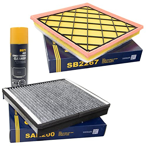 Filter Set Inspektion SCT Luftfilter + Innenraumfilter + Klimaanlagen Reiniger