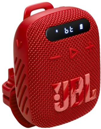 JBL WIND3RED Haut-parleur Bluetooth FM pour guidon Rouge