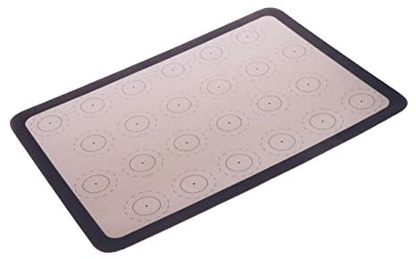 Zerodeko Alfombrilla De Para Hornear y Antideslizante Para Pasteles y Reutilizable y De Limpiar Gris