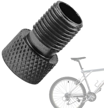 1/5 Stück Ventil Adapter - Fahrradventil Adapter Mit Dichtring | Autoventil Adapter Luftpumpe Adapter | Französisches Ventil Adapter Für Fahrradpumpe Standpumpe Luft- Ballpumpe