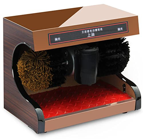 Cireuse de Chaussures Automatique à Induction avec époussetage et Polissage, Utilisation pour la Maison, l'hôtel, la Maison, l'utilitaire, Brosse à Chaussures pour l'entretien des